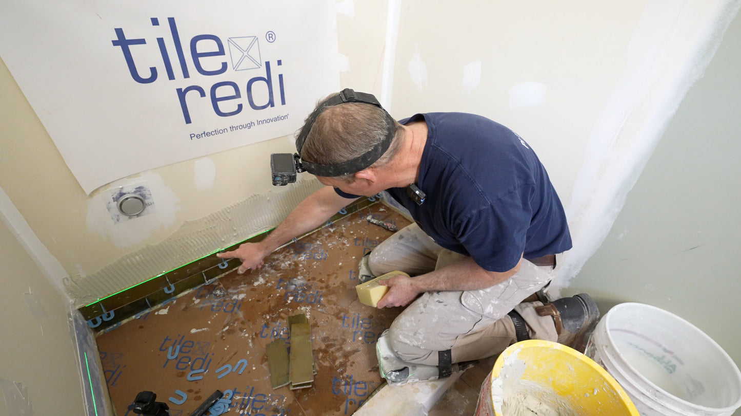 Tile Redi Steam Shower Bathroom Remodel Course