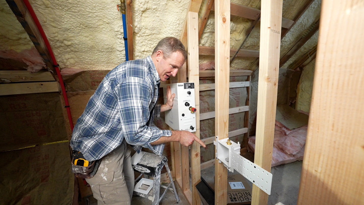 Tile Redi Steam Shower Bathroom Remodel Course