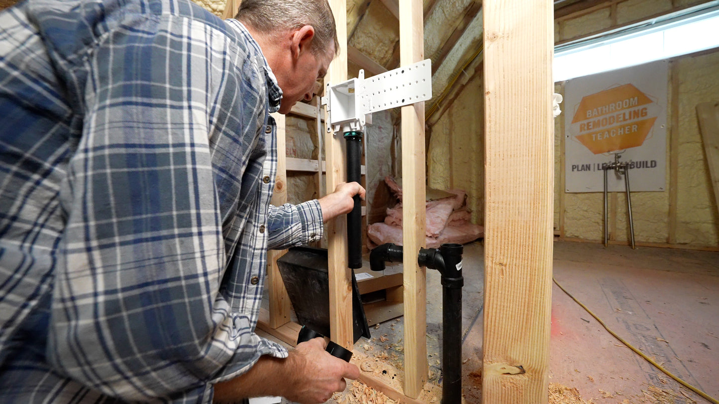 Tile Redi Steam Shower Bathroom Remodel Course