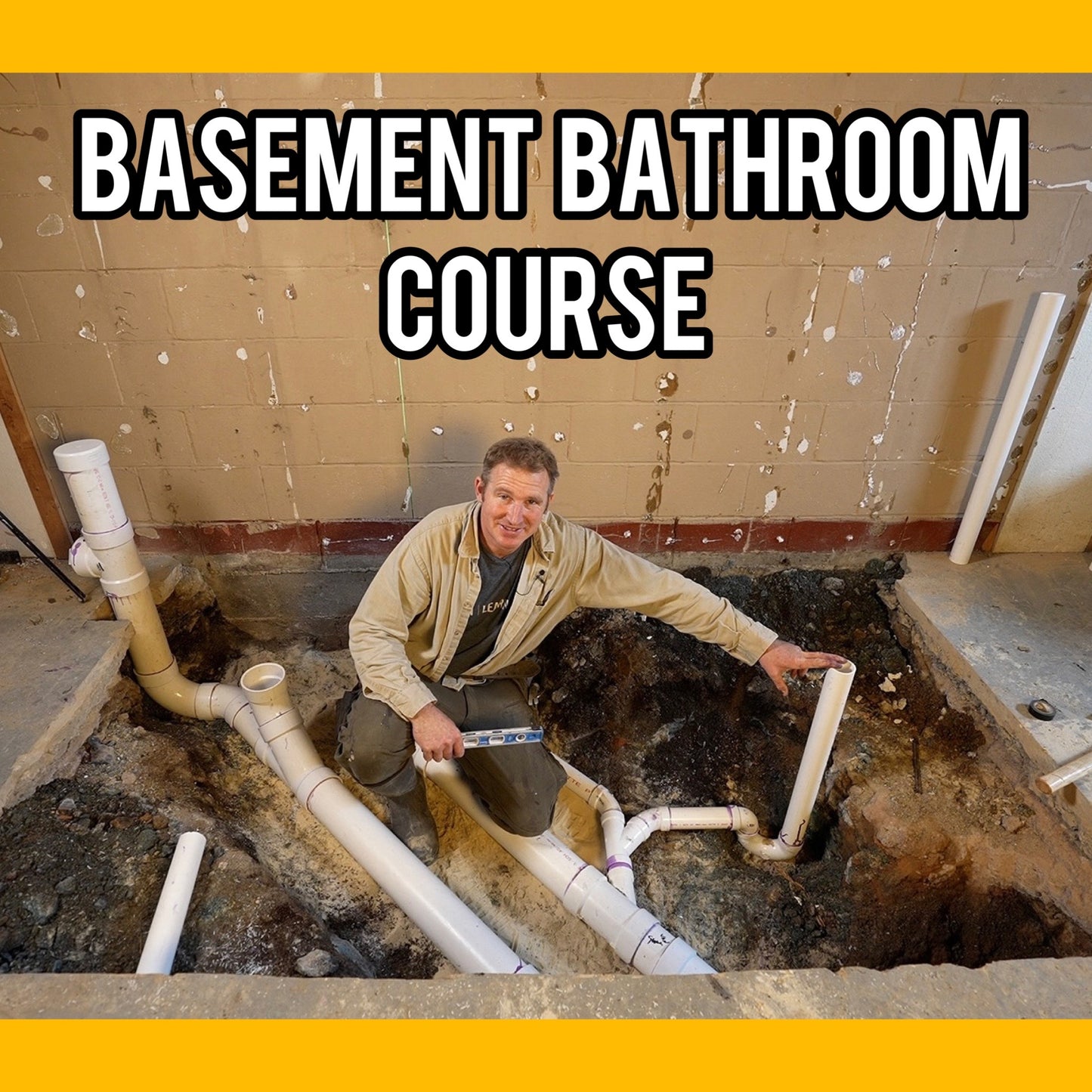 Basement Bathroom Course
