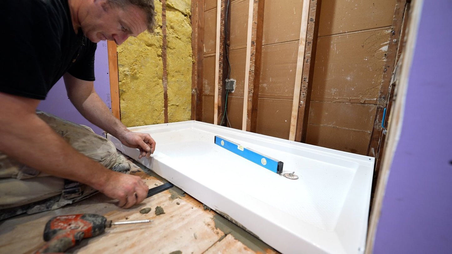Converting a Tub to Walk-in Shower Course