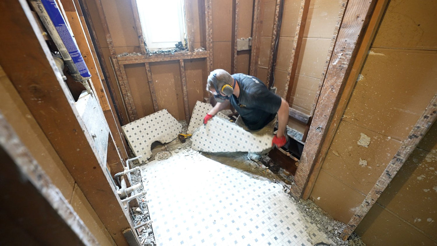 Converting a Tub to Walk-in Shower Course