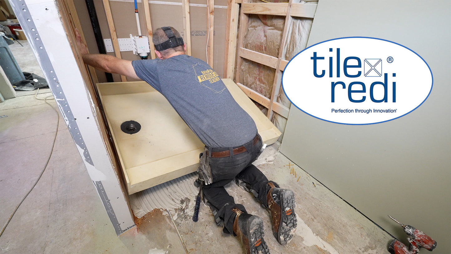 Tile Redi Steam Shower Bathroom Remodel Course