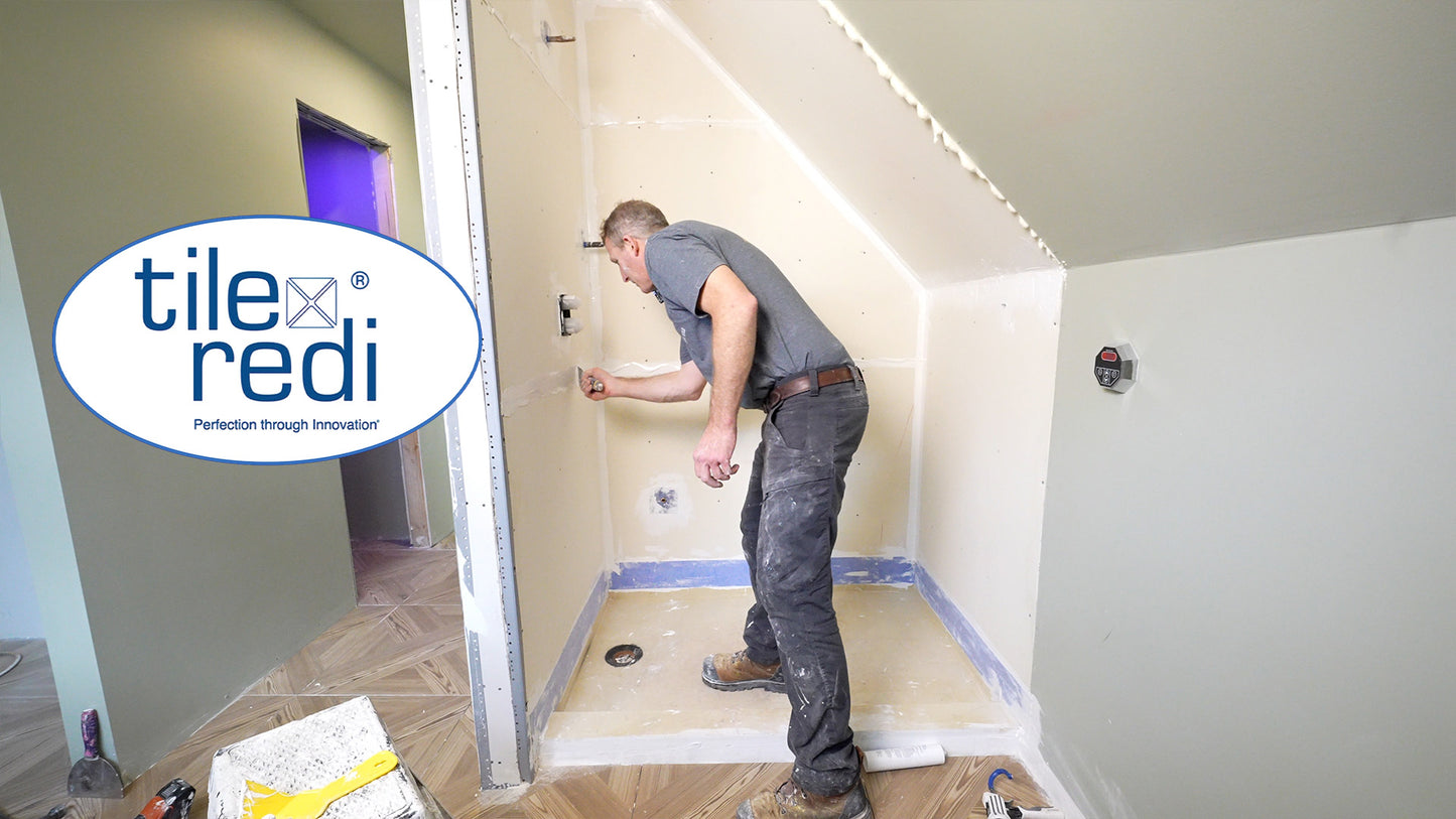 Tile Redi Steam Shower Bathroom Remodel Course