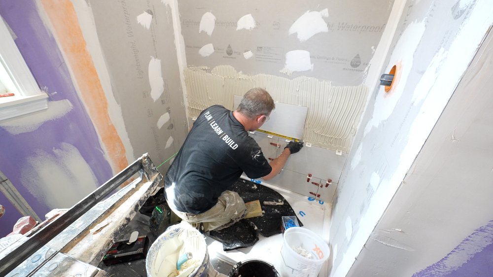 Converting a Tub to Walk-in Shower Course