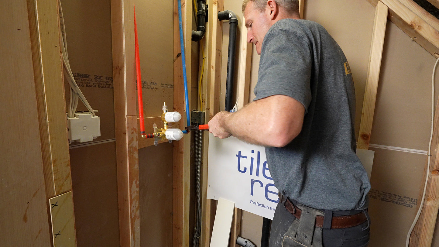 Tile Redi Steam Shower Bathroom Remodel Course
