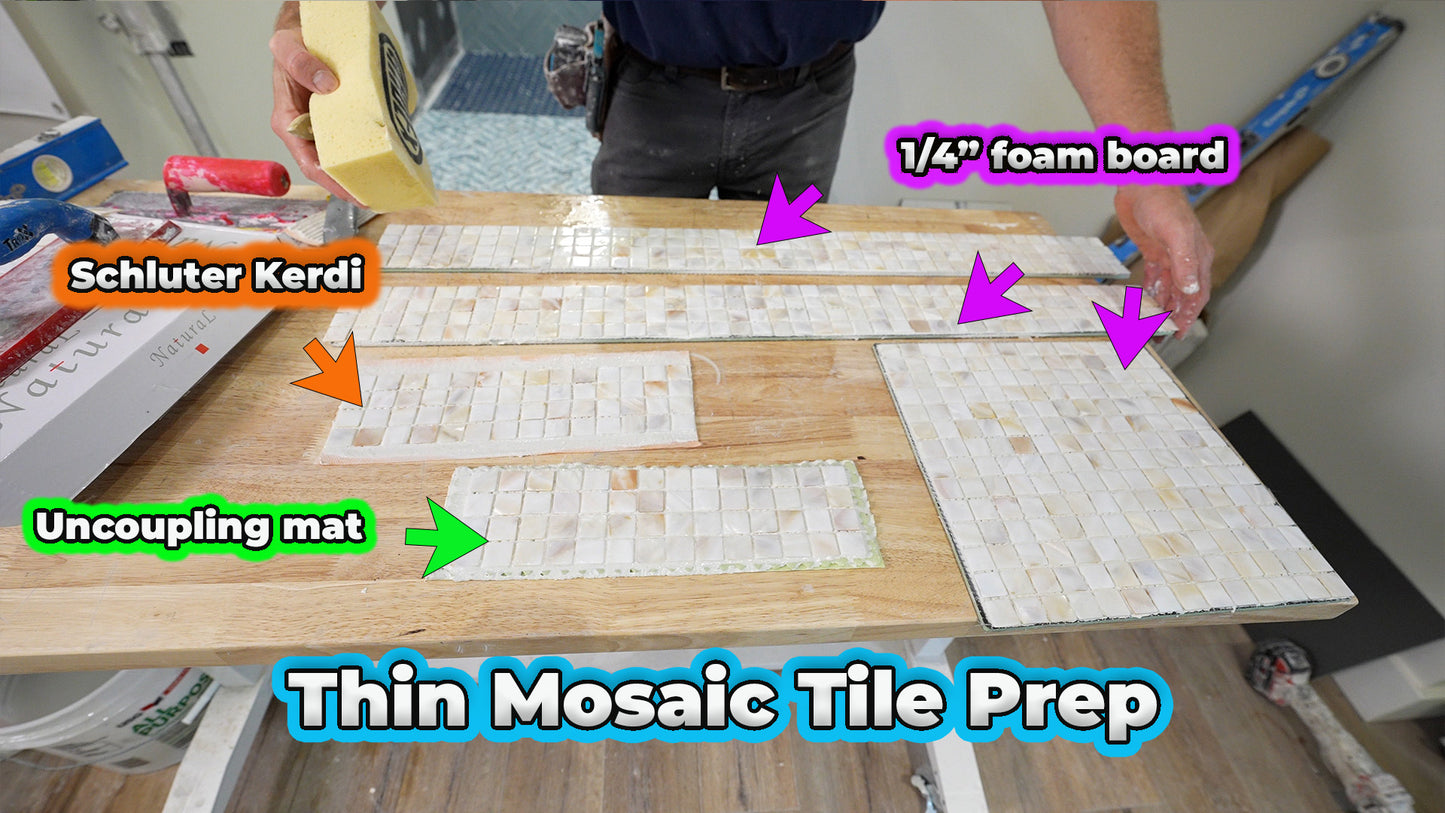 Hydroblok Curbless Tile Shower Course