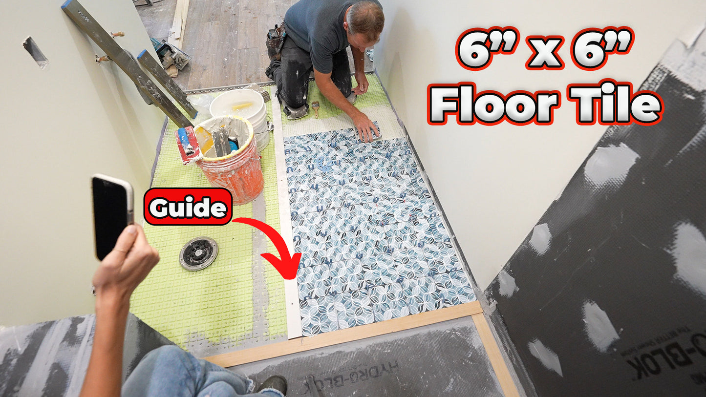 Hydroblok Curbless Tile Shower Course