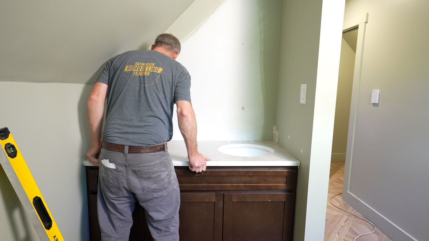 Tile Redi Steam Shower Bathroom Remodel Course