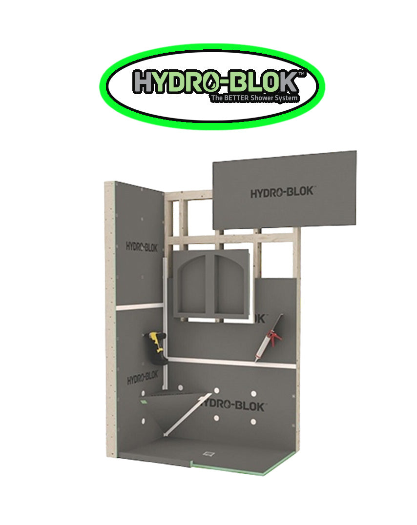 Hydroblok Curbless Tile Shower Course