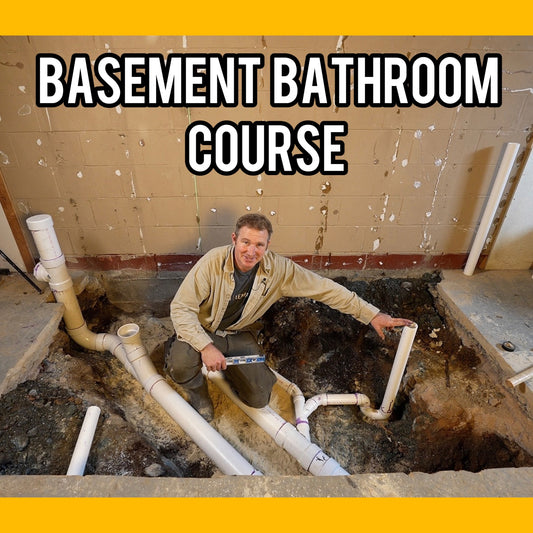 Basement Bathroom Course