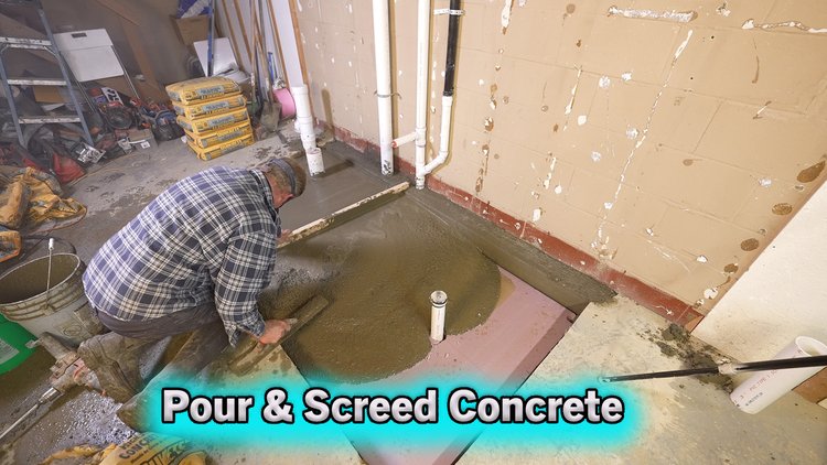 Basement Bathroom Course