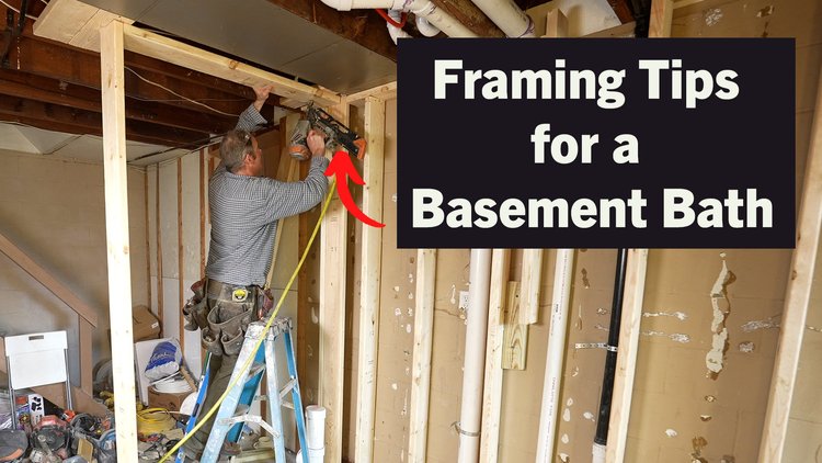 Basement Bathroom Course