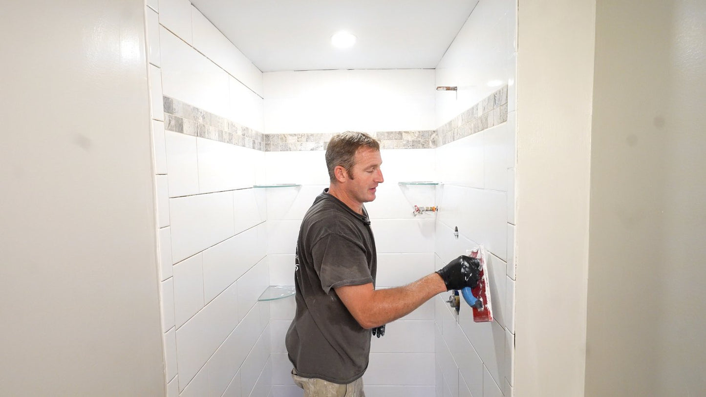 Custom Tiled Walk-in Shower Course