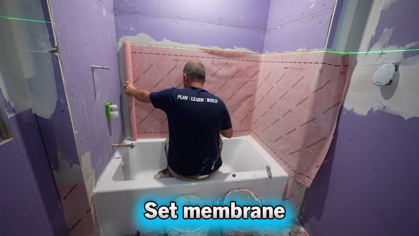 Complete New Layout Bathroom Remodel Course