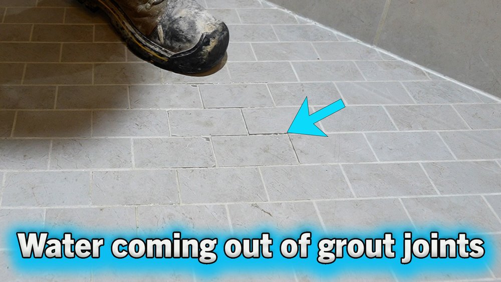 Tile Shower Repair Course