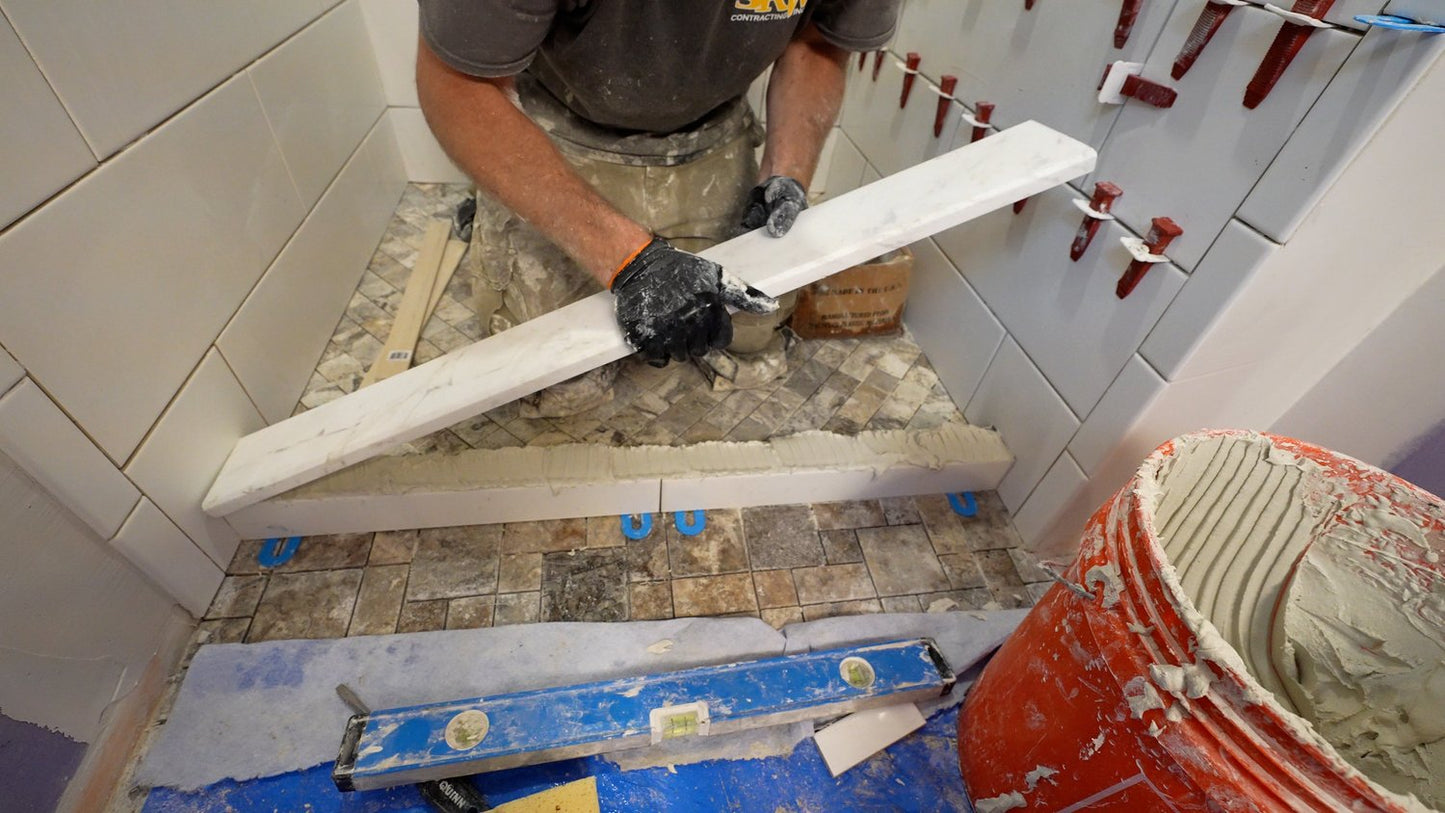 Custom Tiled Walk-in Shower Course