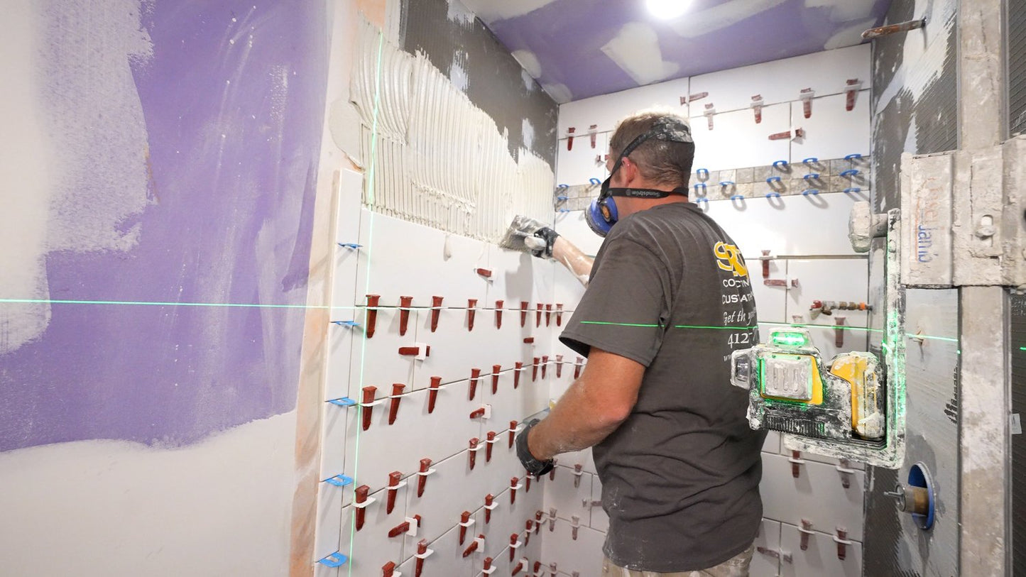 Custom Tiled Walk-in Shower Course