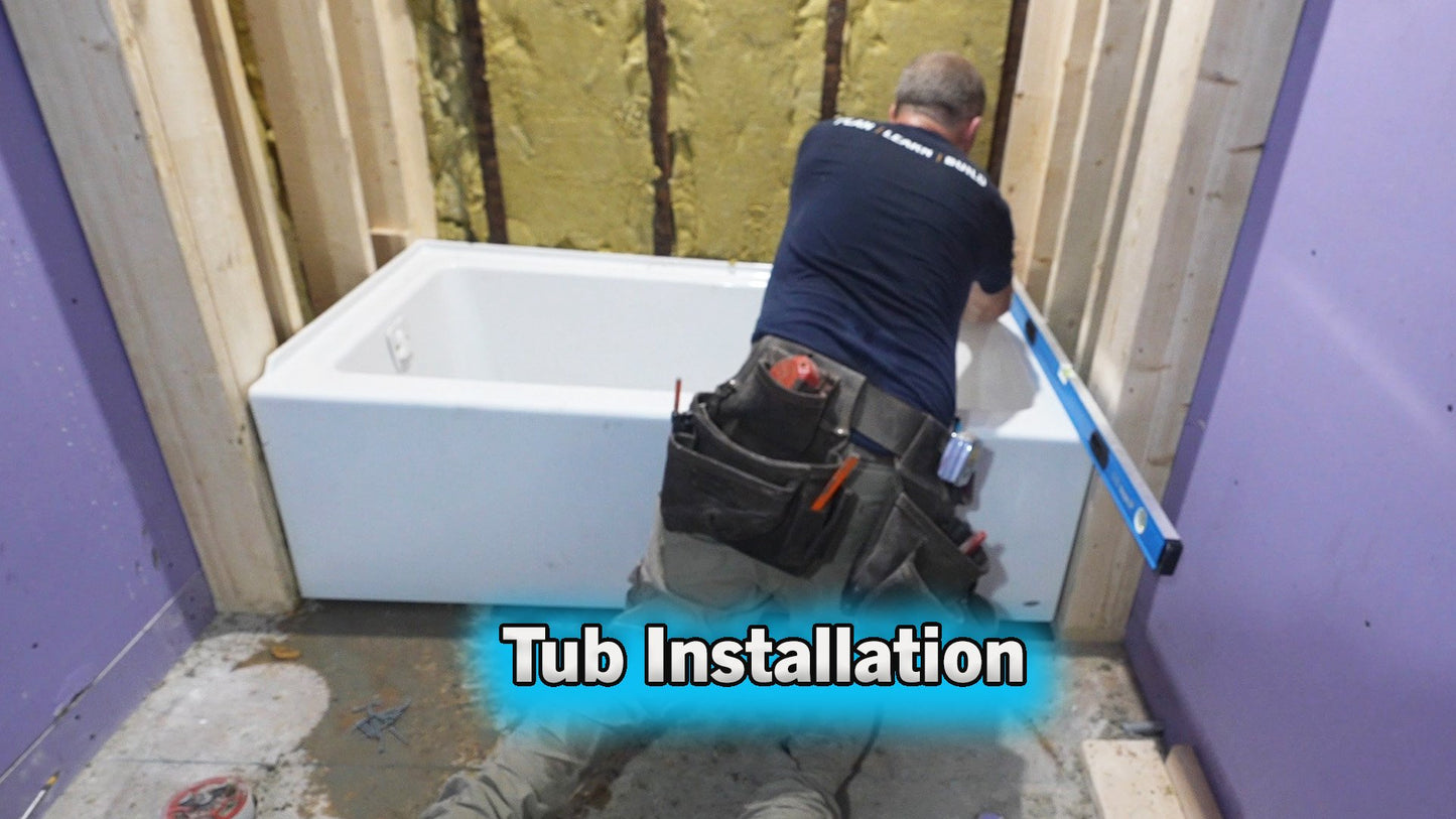 Complete New Layout Bathroom Remodel Course