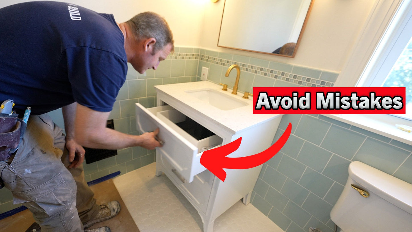 Complete New Layout Bathroom Remodel Course